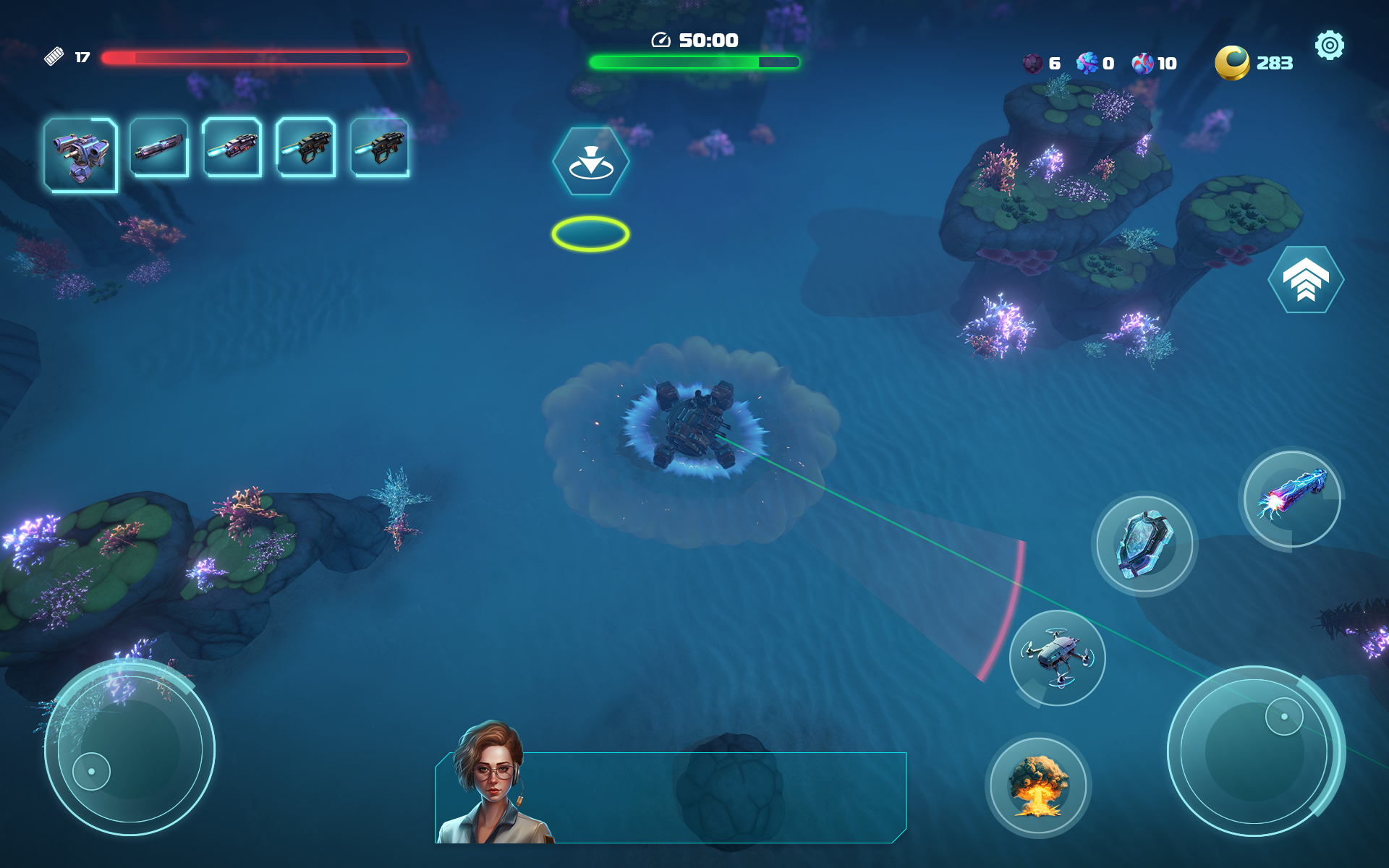 OceanKeeper-game-UI-UX